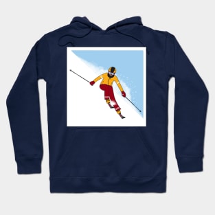 Skiing Hoodie